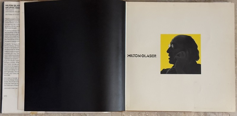 Milton Glaser Graphic Design 1973 1st Ed., 1st Printing HC/DJ Ex-library gallery