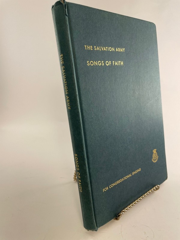 Salvation Army SONGS OF FAITH Hymnal for Congregational Singing 1971 HC book vtg gallery