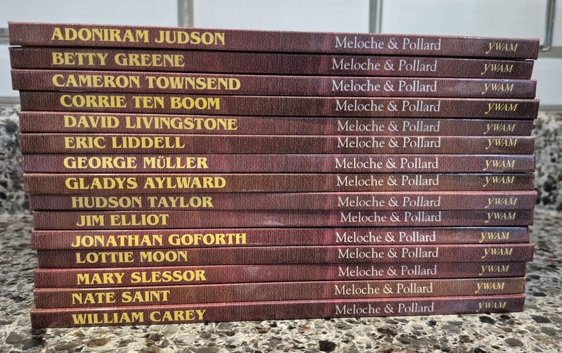 Lot 15 Heroes of History for Young Readers YWAM Signed By Author Renee Meloche