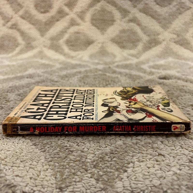 A Holiday For Murder Mystery Paperback Book by Agatha Christie Suspense 1962 gallery