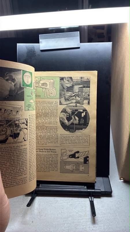 Vintage 1947 POPULAR MECHANICS FARM MANUAL Hardback Book 284 Pages Illustrated gallery