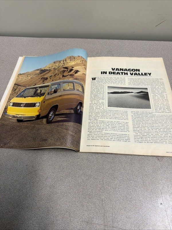 VW & Porsche Magazine May/Jun/1980 /Vol. 10 /# 3/Vanagon In Death Valley /F17C gallery