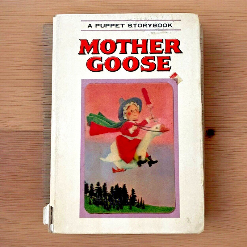 Mother Goose: A Puppet Storybook (1969) ~ T.Izawa & S. Hijikata ~ Hardcover