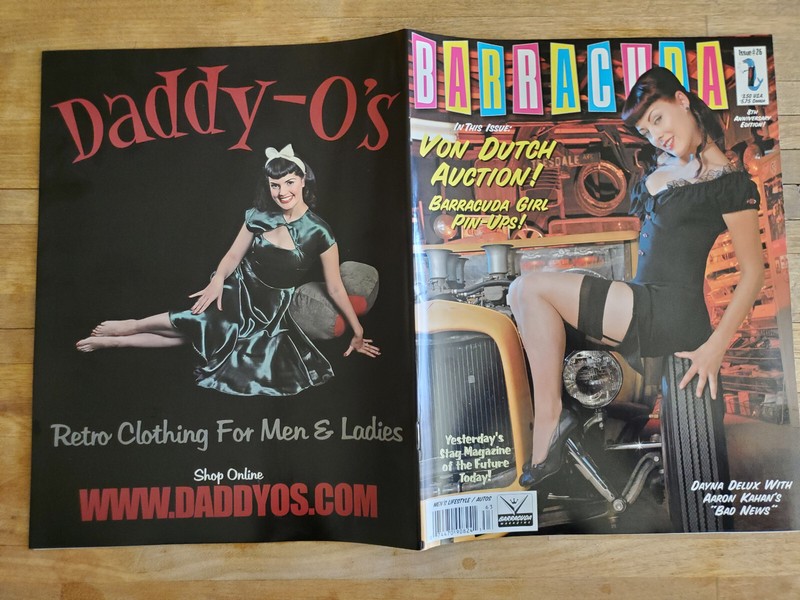 Barracuda Magazine #26 Dayna Delux Bernie Dexter Pin Up Von Dutch Auction Tiki gallery