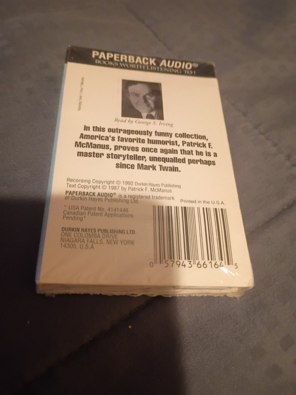 Patrick F McManus NUDE WITH OTHER WILDLIFE PAPERBACK AUDIO CASSETTE Brand NEW gallery