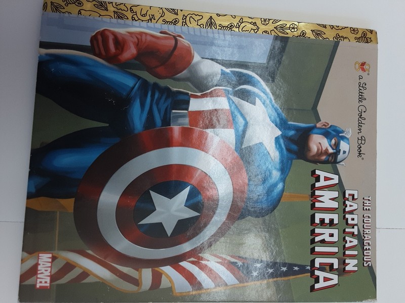 Marvel Captain America & Thor Little Golden Book collection by Billy Wrecks 2011 gallery