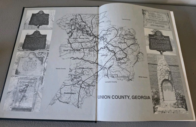 The Heritage of Union County, Georgia - Volume 1 Hardcover 1832-1994 (371 Pages) gallery