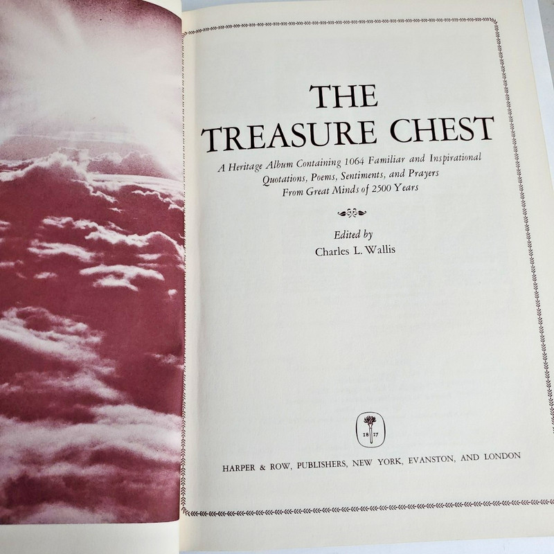 The Treasure Chest A Heritage Album Edited By Charles Wallis 1965 Inspiration gallery