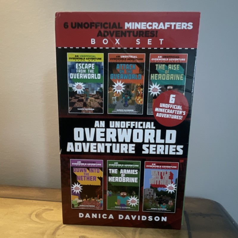 An Unofficial Overworld Adventure Series by Danica Davidson, Box Set, Ages 9-12