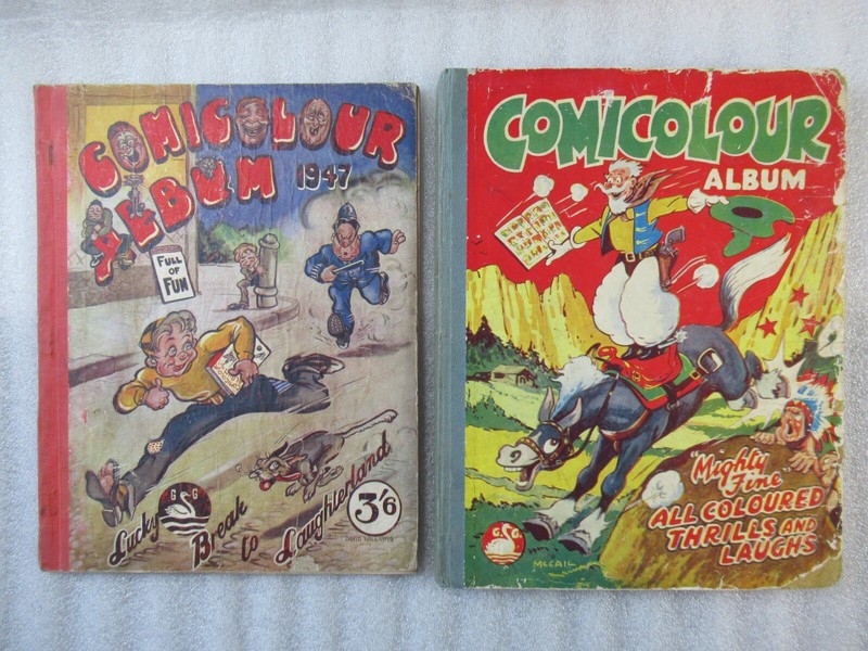 1947 & 1952 COMICOLOUR Album – Gerald G Swan Children’s Annual
