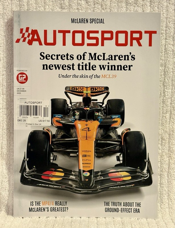 Autosport Secrets Of McLaren’s Newest Title Winner McLaren Special December 2025