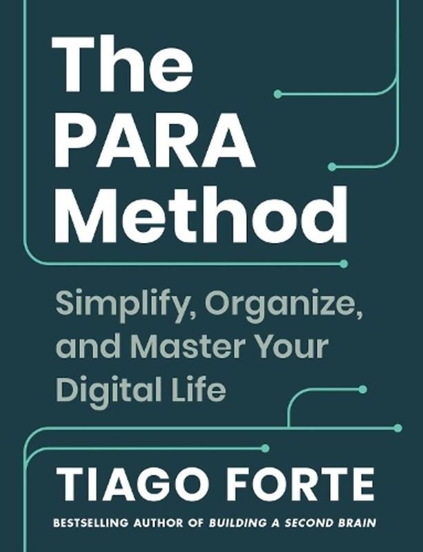 The PARA Method: Simplify, Organise and Master Your Digital Life by Tiago Forte