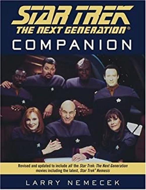Star Trek the Next Generation Companion Paperback Larry Nemecek