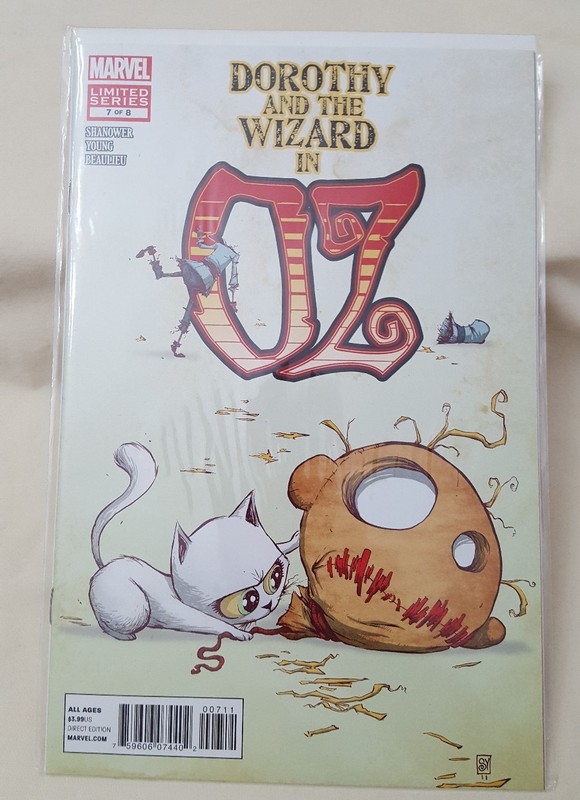 Dorothy & The Wizard In Oz Marvel Series # 1 2 3 7 Shanower Young Beaulieu Comic gallery