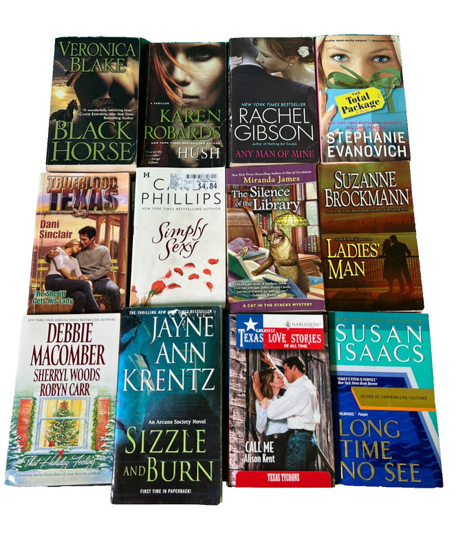 Romance Lot of 58 Paperback Books Mixed Harlequin Love Inspired Suspense Vintage