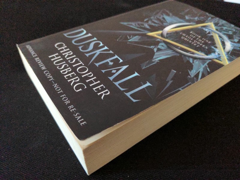 Uncorrected Proof - Duskfall, by Christopher Husberg 2016 PB ARC gallery