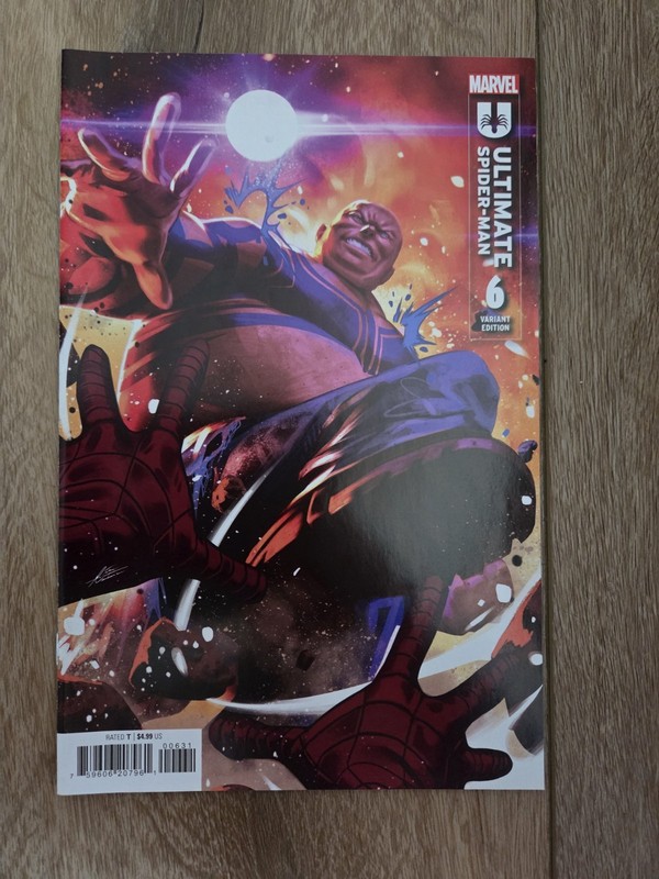 ULTIMATE SPIDER-MAN #6 MATEUS MANHANINI VARIANT MARVEL 2024 HICKMAN CHECCHETTO