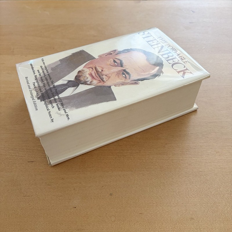 P. Covici: The Portable Steinbeck, Revised-Enlarged, Viking Penguin, US, 1980 gallery