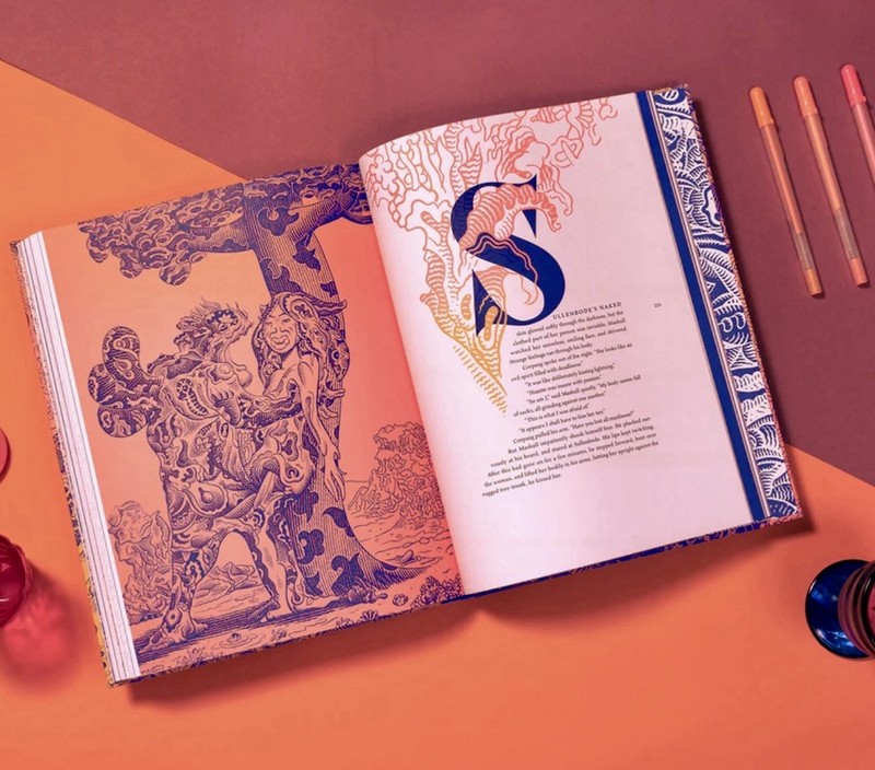 • “A VOYAGE TO ARCTURUS” : AN ILLUMINATED EDITION by Lindsay/Woodring • gallery
