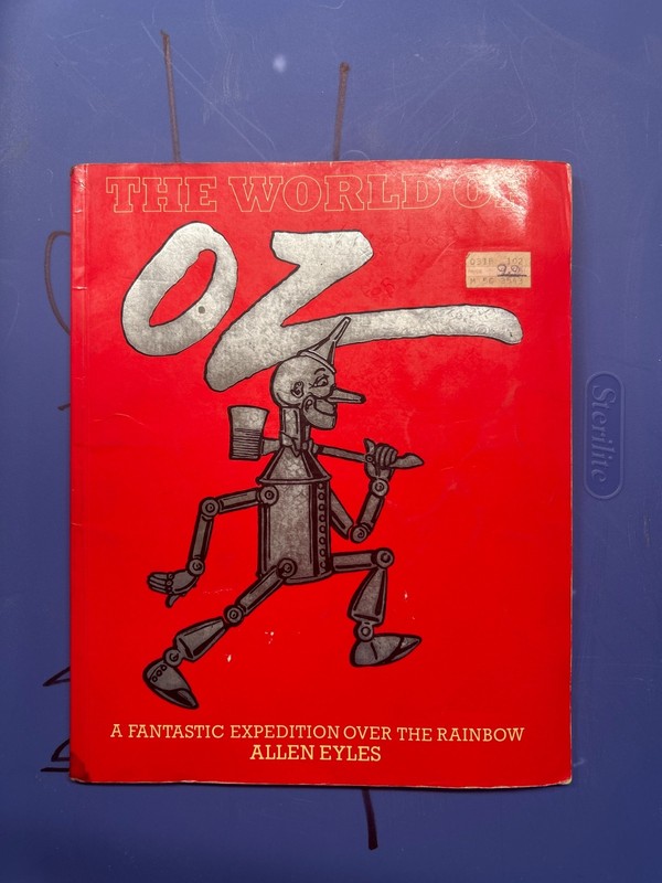 Vintage 1985 The World Of OZ A Fantastic Expedition Over The Rainbow-Allen Eyles