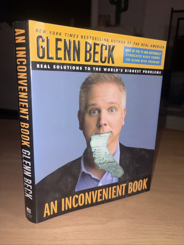 SIGNED Glenn Beck An Inconvenient Real Solutions to the World’s Biggest