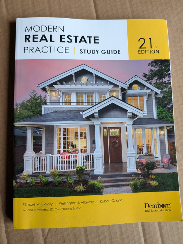 Study Guide for Modern Real Estate Practice 21st Edition Paperback – New