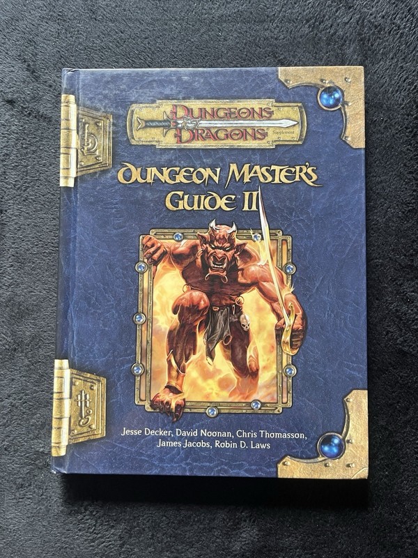 Dungeon Masters Guide II James Jacobs David Noonan, Chris Thomasson NM 1st Print