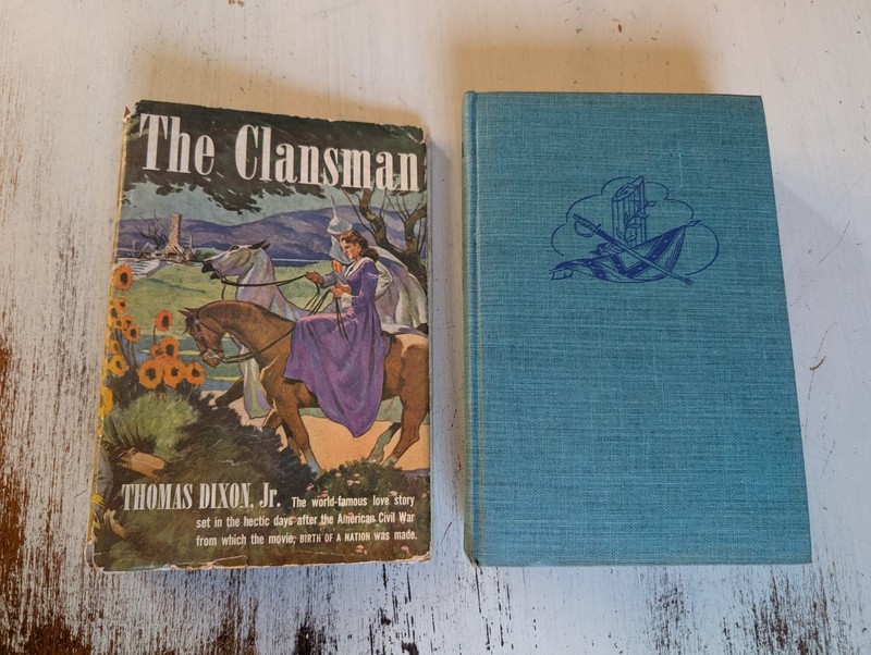 The Clansman by Thomas Dixon Jr. w/ Dust Jacket – Triangle 1941 HC Ku Klux Klan