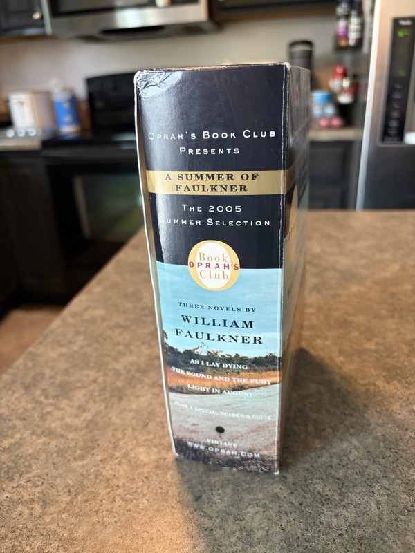 A Summer of Faulkner 3 Novel Box Set By William Faulkner Oprah’s Book Club 2005 gallery