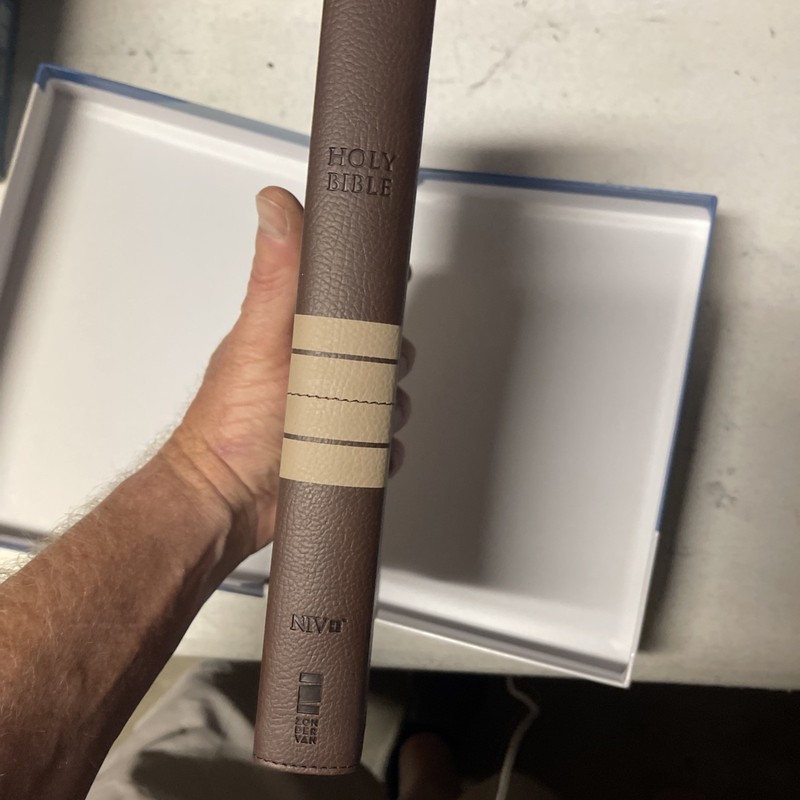 Thinline Bible by Zondervan Staff (2017, Imitation Leather) gallery