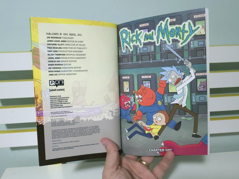 Rick and Morty: Volume One! PB Comic Book / Graphic Novel by Zac Gorman gallery