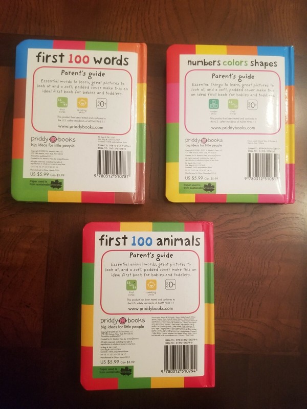 First 100 Ser.: by Roger Priddy (2011, Children's Board Books) bundle gallery