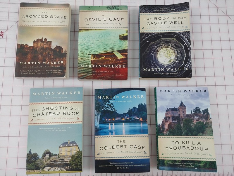 6 Books Lot French Countryside Mystery series MARTIN WALKER Bruno chief police
