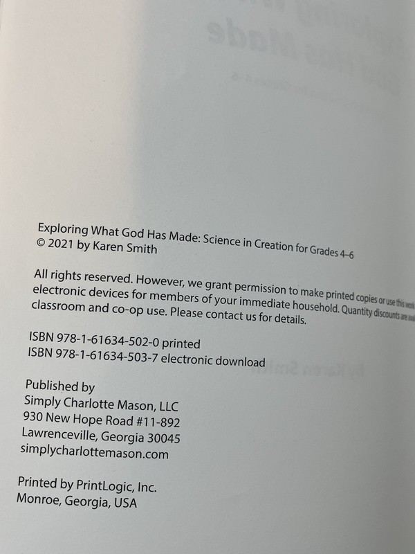 Exploring What God Has Made : Science in Creation for Grades 4-6 Karen Smith gallery