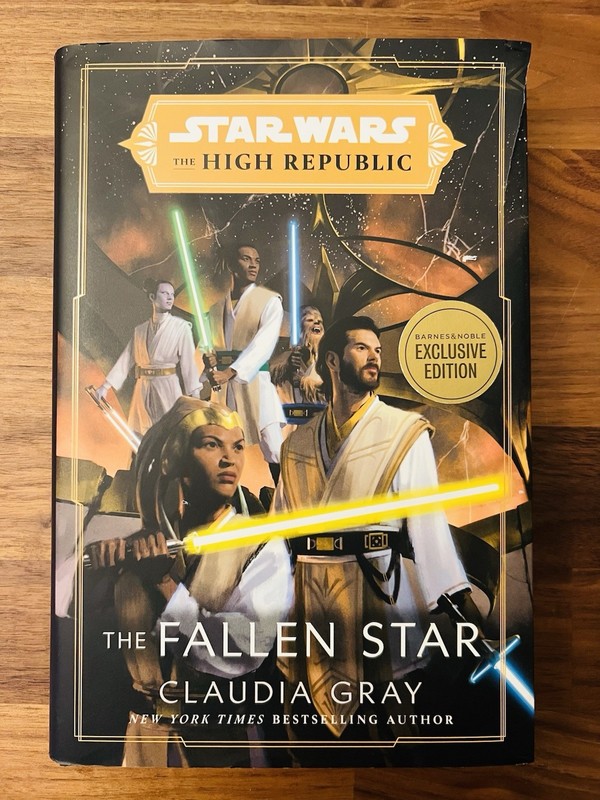 Star Wars The High Republic Fallen Star Barnes & Noble 1st (2022, Hardcover)