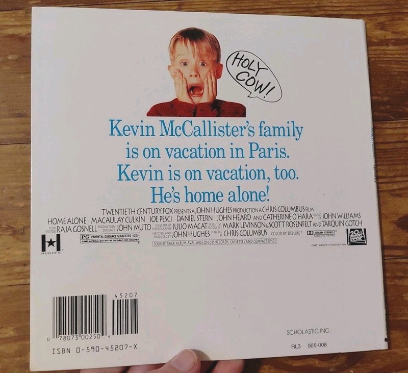 Home Alone Children’s Book Vintage 1990 Paperback Miculci gallery