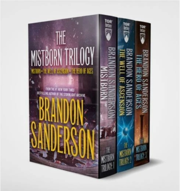 Mistborn Boxed Set I : Mistborn, the Well of Ascension, the Hero of Ages by…