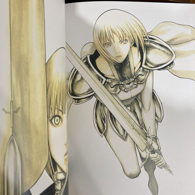 CLAYMORE Art Book Memorabilia Norihiro Yagi Illustration gallery