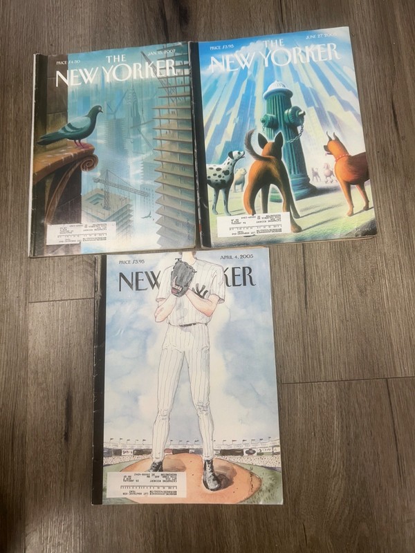 The New Yorker magazine, June 15, 2007 June 27 April 4, 2005 Randy Johnson VG+