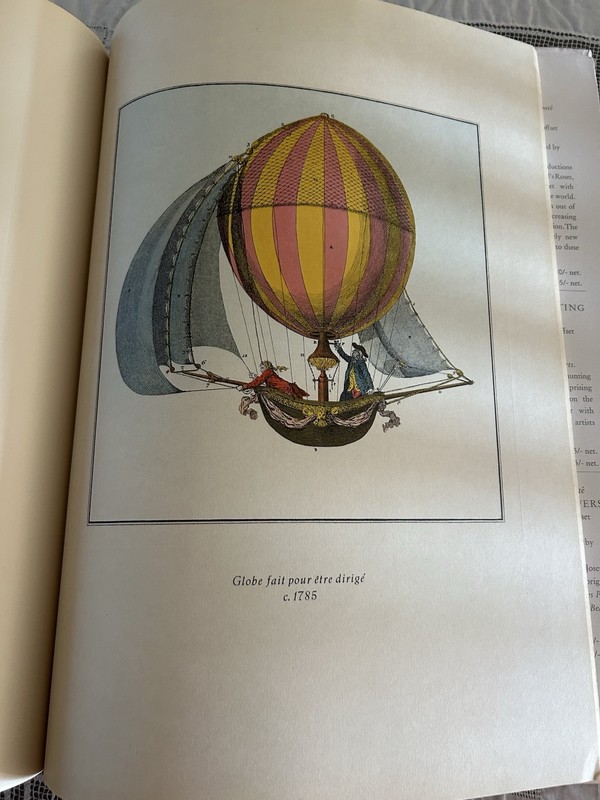 Balloons C.H. Gibbs Smith -The Ariel Press 1956, 12-full pg lithos, history! gallery