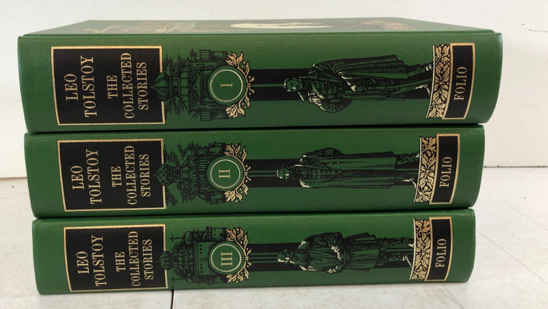 Leo Tolstoy, The Collected Stories, 3 vol, 2007, E-120 gallery
