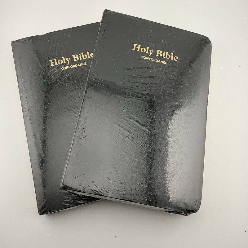 HOLY BIBLE CONCORDANCE, RED LETTER EDITION, KING JAMES EDITION 8×5 in NEW Sealed