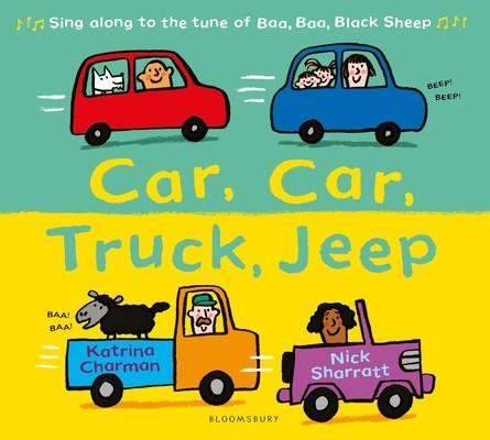 Car Car Truck Jeep by Katrina Charman