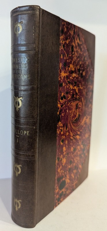Domestic Manners of the Americans Vol 1 Leather Bound 1832 Mrs Trollope London