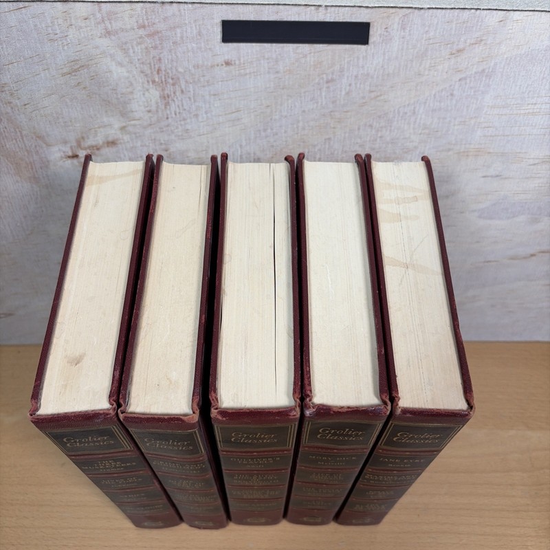 Hardcover Grolier Classics 20 Books in 5 Volumes (1955-1957) VTG gallery