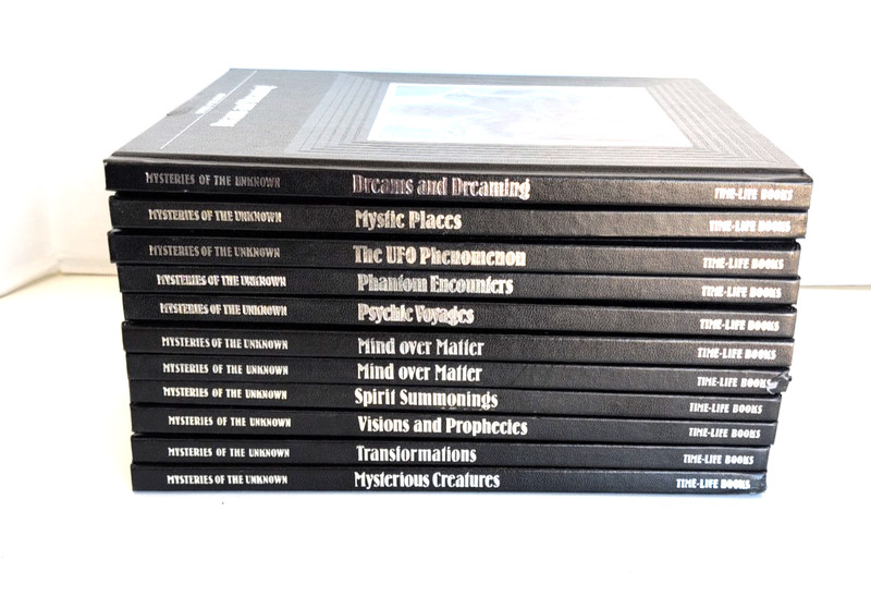 VTG Time Life Mysteries of the Unknown Series Lot of 11 Hardcover Book Lot READ! gallery