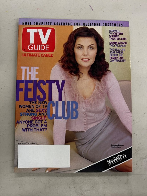 TV Guide Magazine August 7-13 1999 The Feisty Club MediaOne