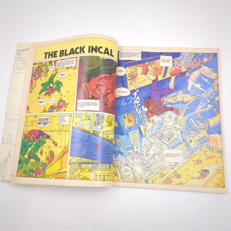 Heavy Metal Presents Moebius Magazine 1981 Sci-Fi Fantasy Art Graphic Novel gallery