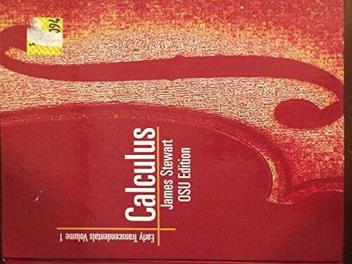 Calculus: Early Transcendentals: Vol 1 – Hardcover By Stewart – GOOD