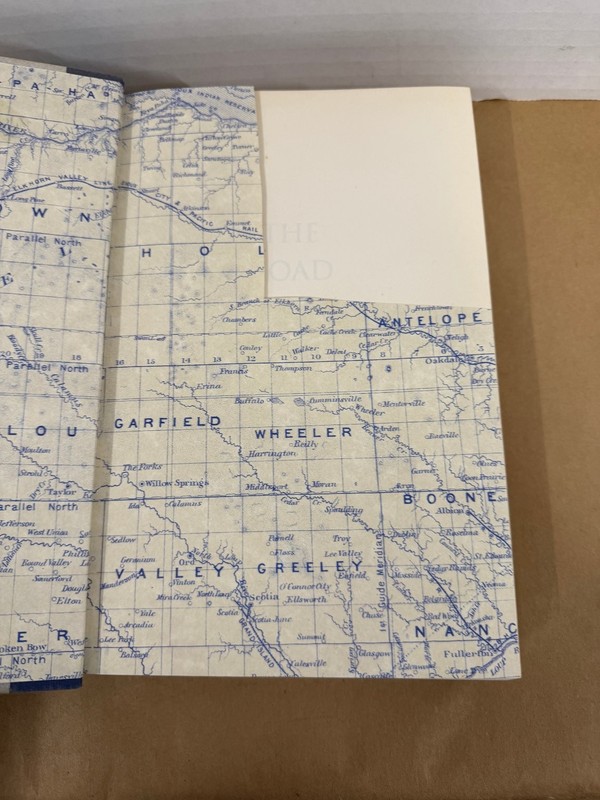 The Road Home Jim Harrison 1999 Atlantic Monthly Press Map Endpapers gallery